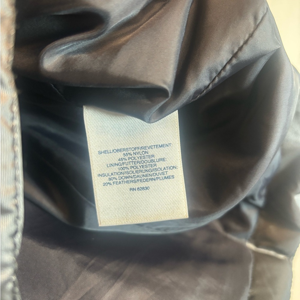 Lands' End Silver Down Filled Puffer Vest | Excellent Condition - Picture 8 of 8